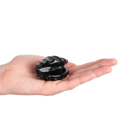 Black Obsidian Crystal Shell