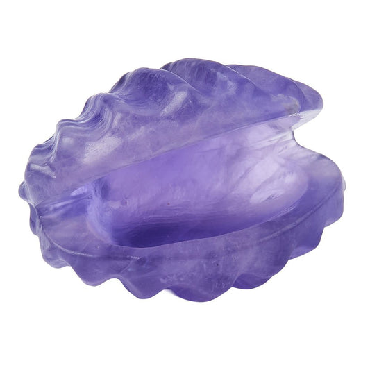 Purple Fluorite Crystal Shell