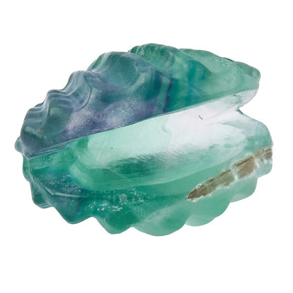 Rainbow Fluorite Crystal Shell