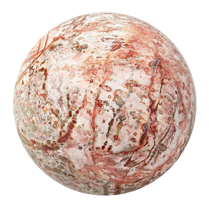 Leopardskin Jasper Sphere | Protection & Grounding Crystal - Crystal Nest
