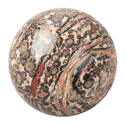 Leopardskin Jasper Sphere | Protection & Grounding Crystal - Crystal Nest