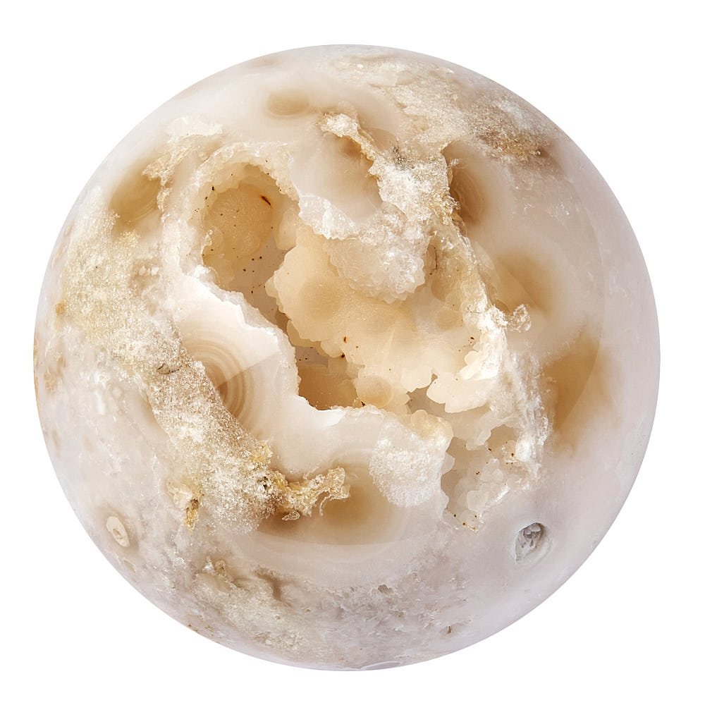 Moroccan Quartz Sphere | With or Without Light Base | 6-7cm - Crystal Nest