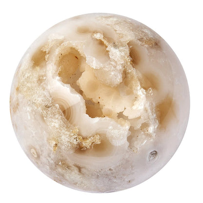 Moroccan Quartz Sphere | With or Without Light Base | 6-7cm - Crystal Nest