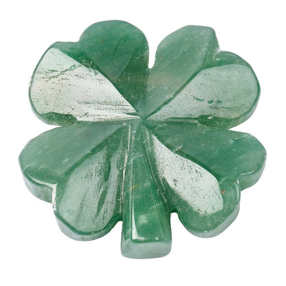 Green Aventurine Four Leaf Clover | Luck & Abundance Crystal