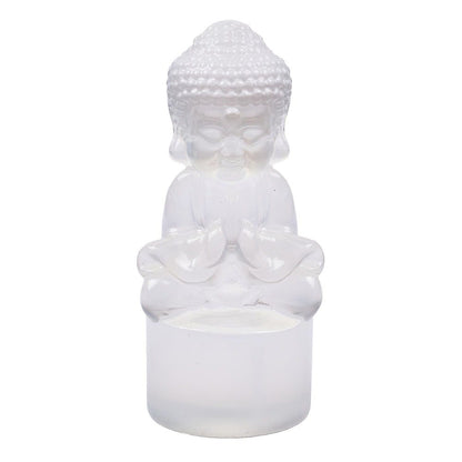 Selenite Buddha Statue | Peace & Energy Cleansing - Crystal Nest
