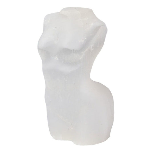 Selenite Goddess Statue (8cm) | Divine Feminine Crystal Carving