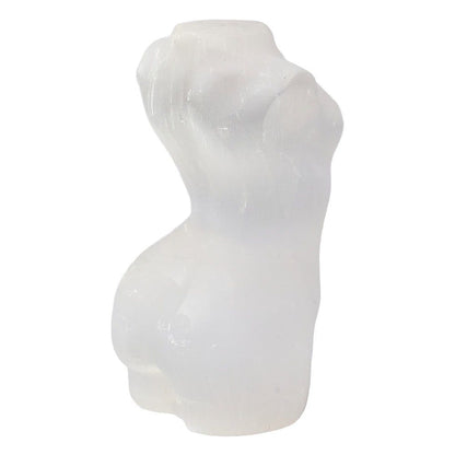 Selenite Goddess Statue (8cm) | Divine Feminine Crystal Carving
