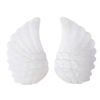 Selenite Angel Wings Pair 10cm | Crystal Protection Wings