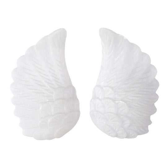 Selenite Angel Wings Pair 10cm | Crystal Protection Wings