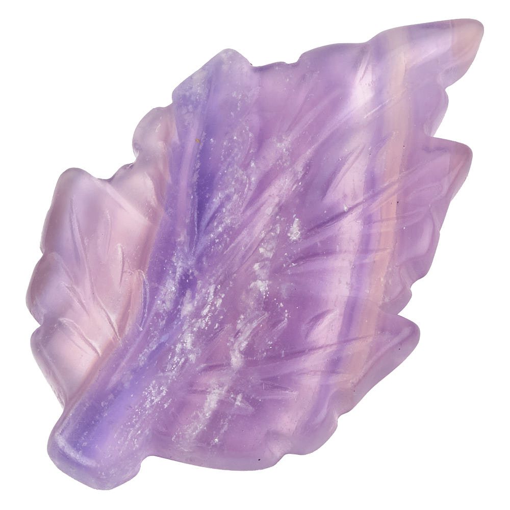 Fluorite Crystal Leaf | Clarity, Focus & Positive Energy