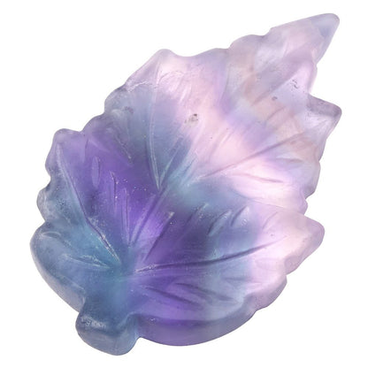 Fluorite Crystal Leaf | Clarity, Focus & Positive Energy