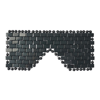 Black Obsidian Crystal Eye Mask | Grounding & Detoxifying Relaxation for Face and Eyes