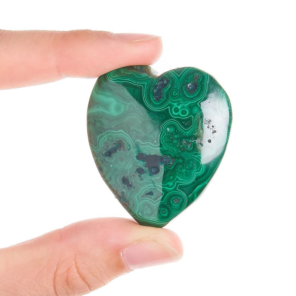 Malachite Crystal Heart | Transformation & Protection - Crystal Nest