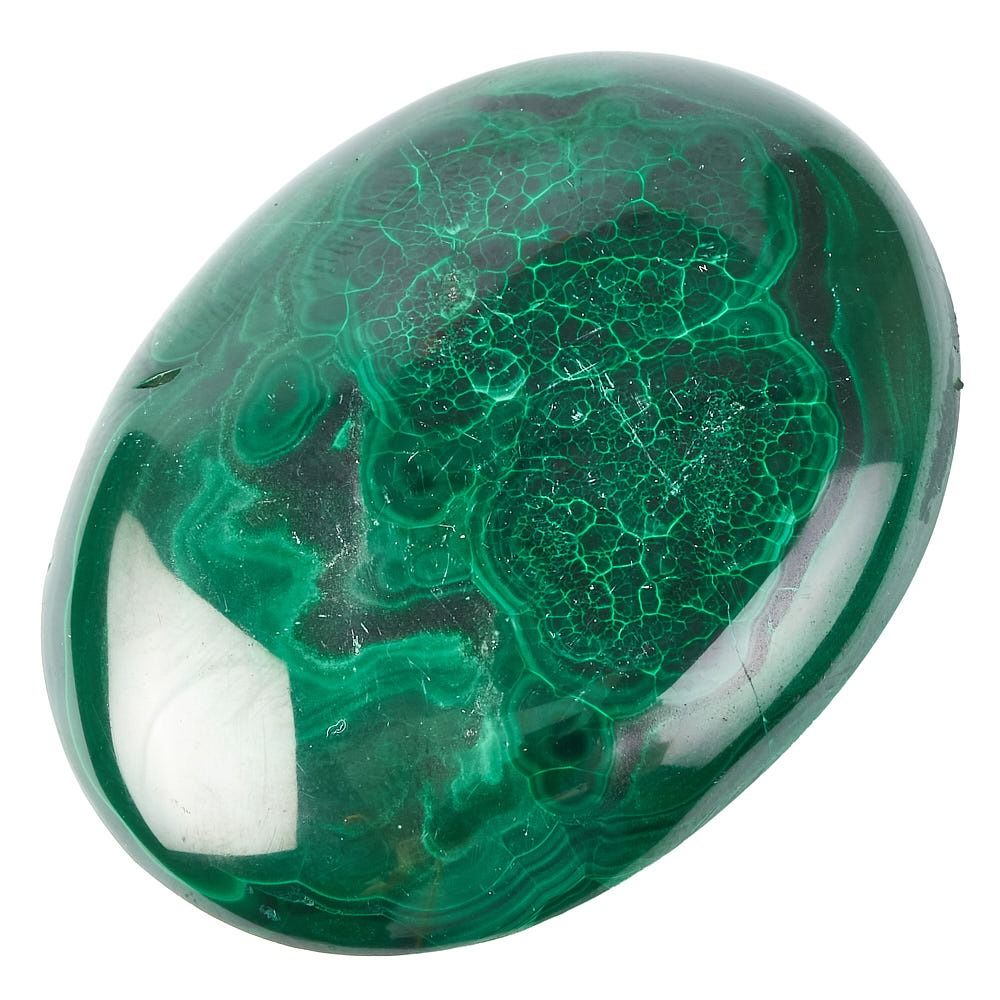 Malachite Palmstone | Medium - Crystal Nest