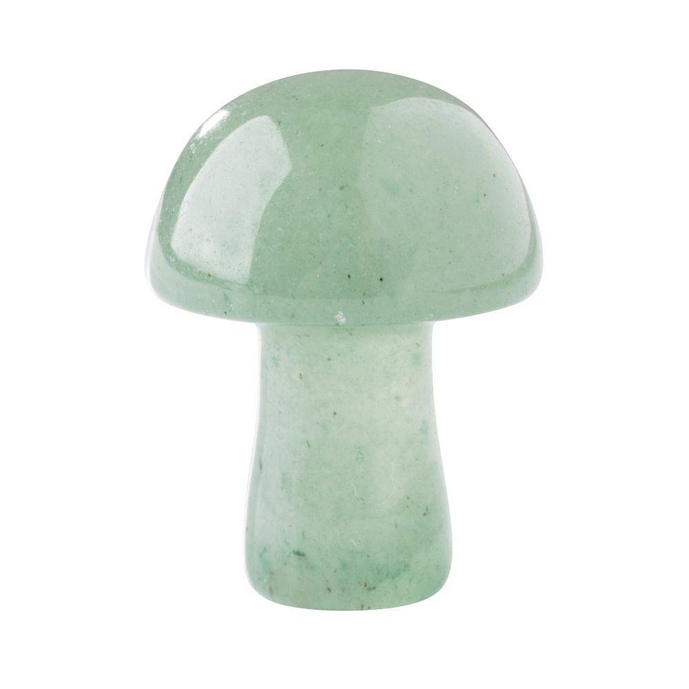 Green Aventurine Mini Crystal Mushroom - Crystal Nest