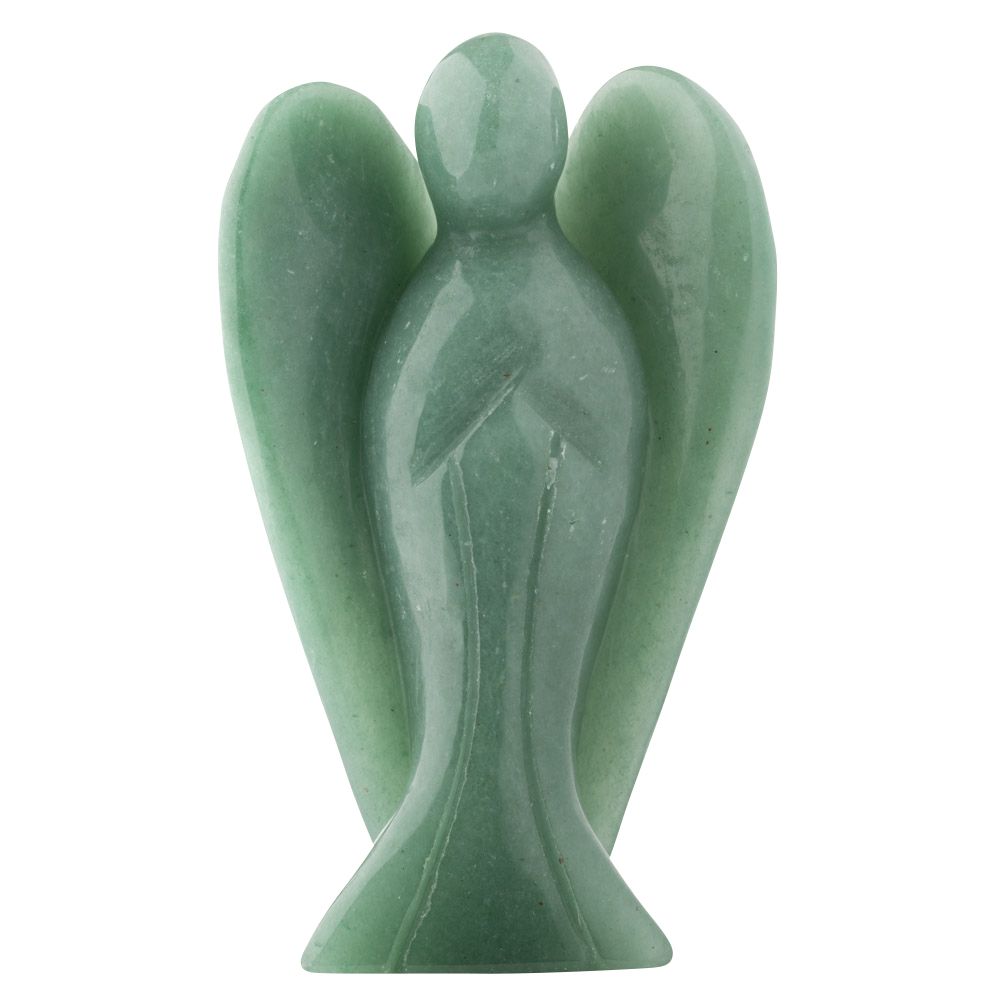 Green Aventurine Crystal Angel | 10cm