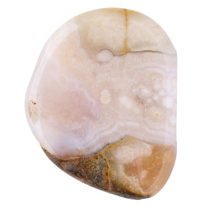 Flower Agate Smoothstone