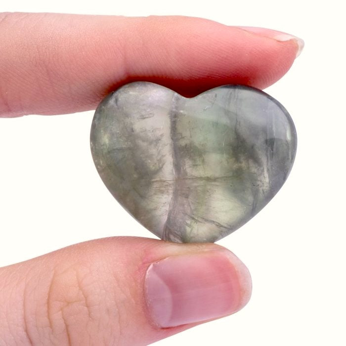 Fluorite Mini Crystal Heart