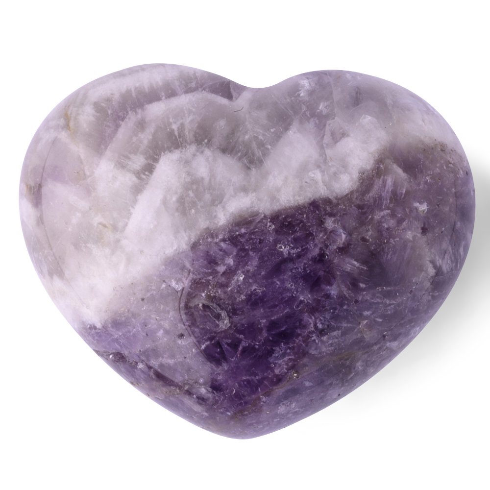 Amethyst Mini Crystal Heart - Crystal Nest