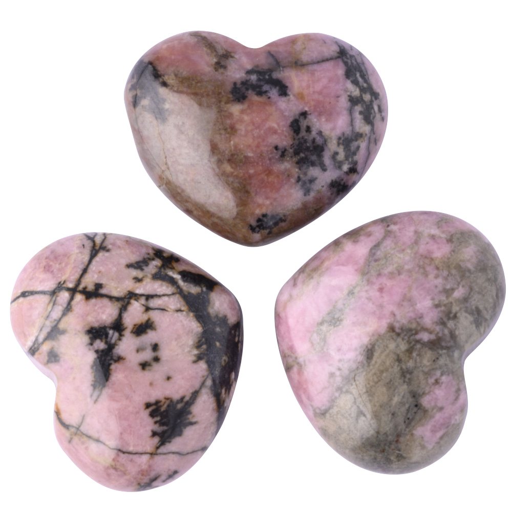 Rhodonite Mini Crystal Heart