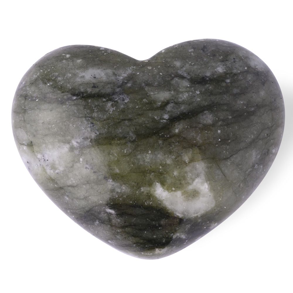 Serpentine Mini Crystal Heart