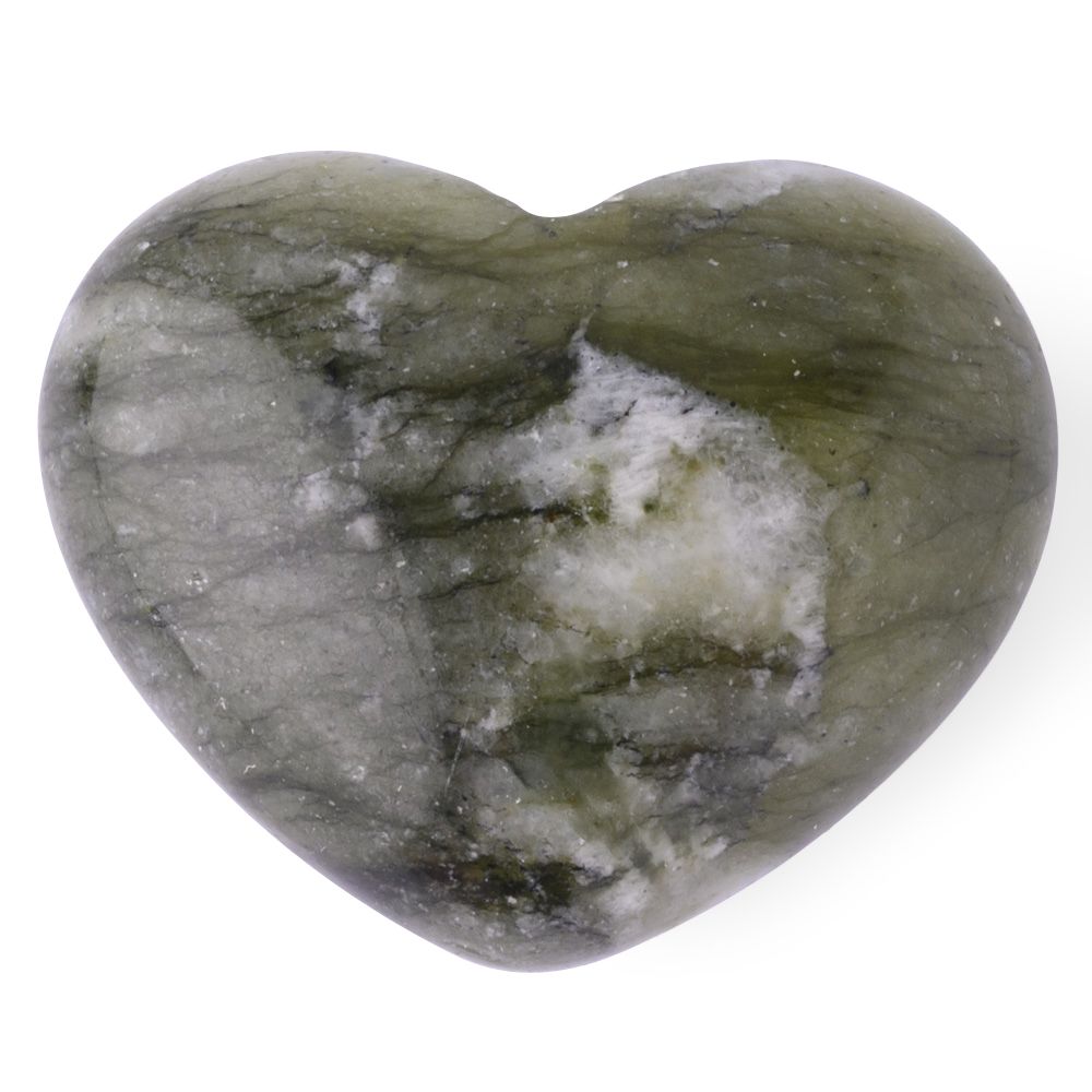 Serpentine Mini Crystal Heart