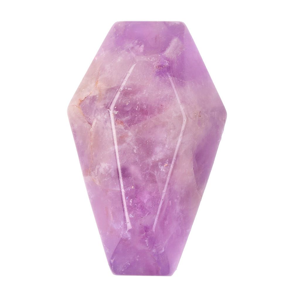 Amethyst Mini Coffin