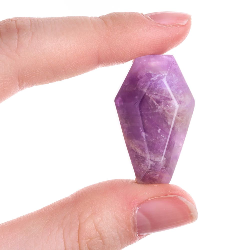 Amethyst Mini Coffin