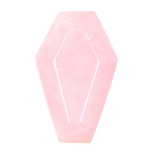 Rose Quartz Mini Coffin