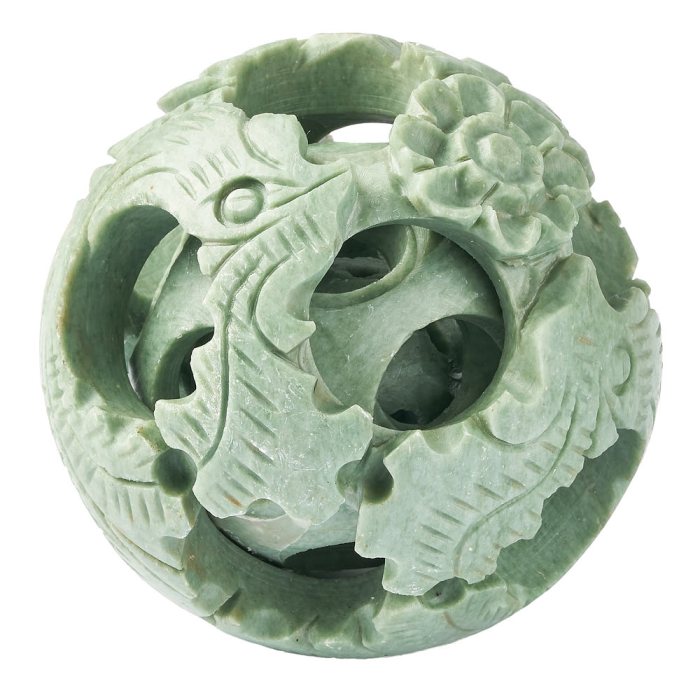 Serpentine Dragon Sphere on Stand | Protection, Power & Energy Flow