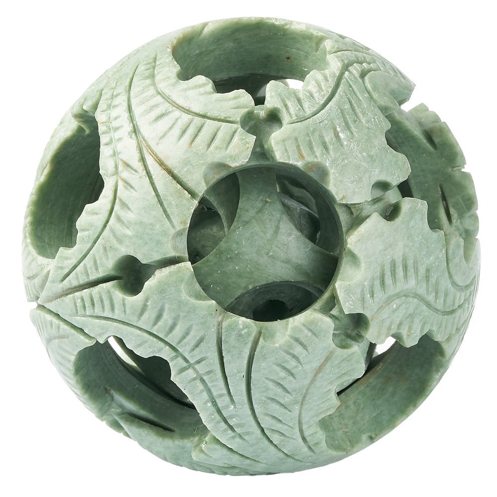 Serpentine Dragon Sphere on Stand | Protection, Power & Energy Flow