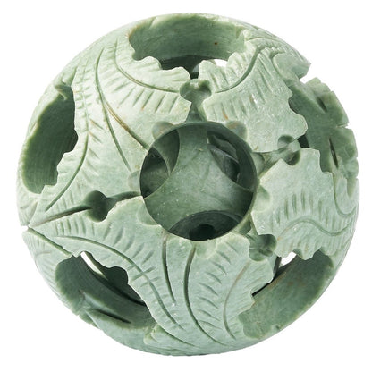 Serpentine Dragon Sphere on Stand | Protection, Power & Energy Flow