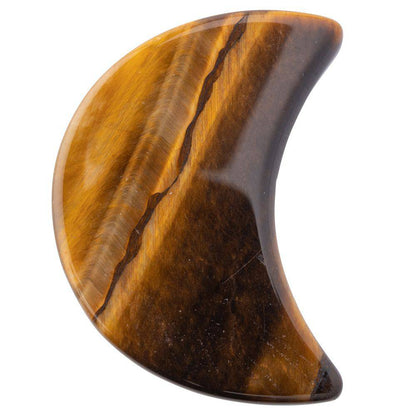 Tiger Eye Mini Crystal Moon - Crystal Nest