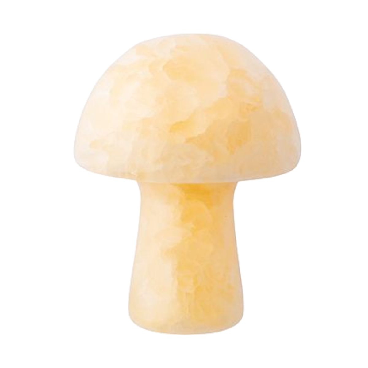 Yellow Calcite Mini Crystal Mushroom