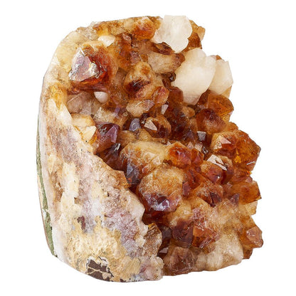 Citrine Crystal Druze Cut Base | Large - Crystal Nest