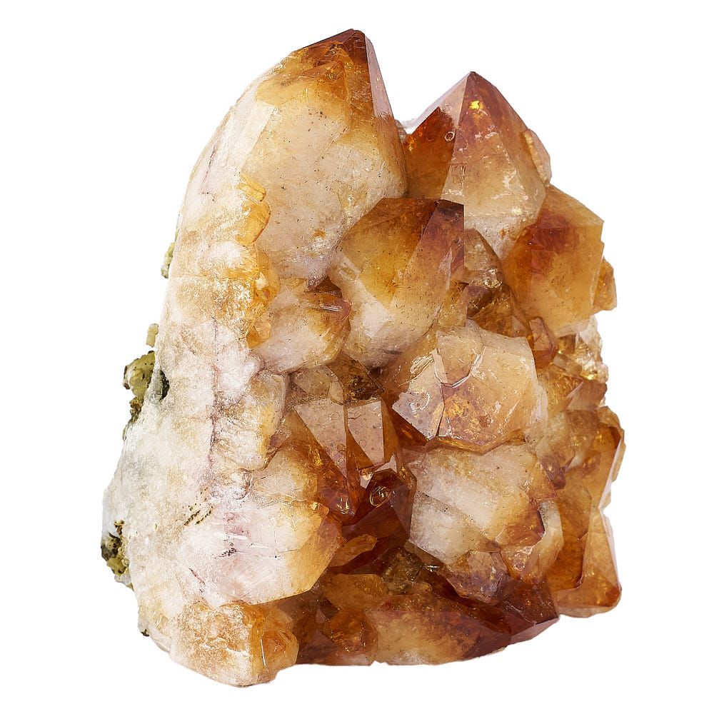 Citrine Crystal Druze Cut Base | Large - Crystal Nest