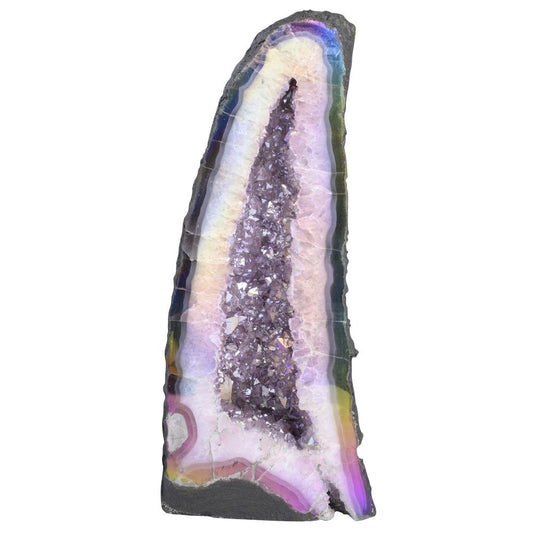 Amethyst Cathedral in Pearl Finish – Crystal Display 12.8kg