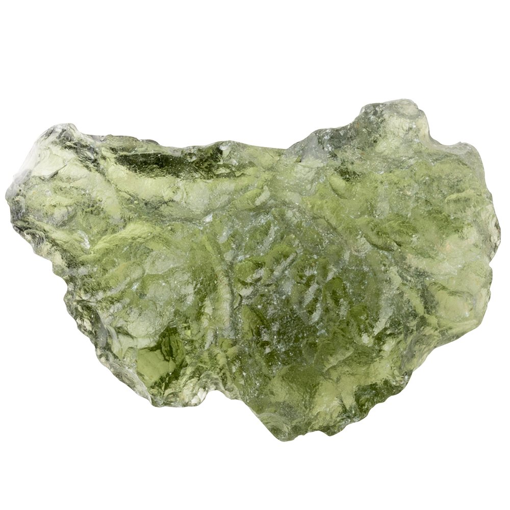 Moldavite Rough Crystal (1.0–1.2g) | Czech Tektite