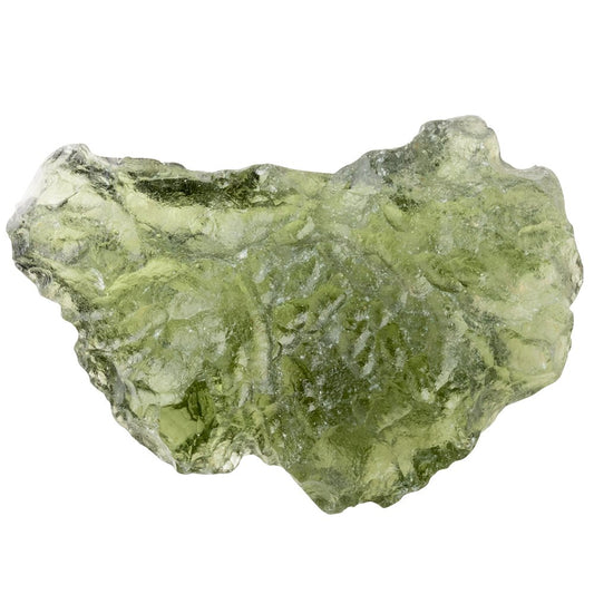 Moldavite Rough Crystal (1.0–1.2g) | Czech Tektite