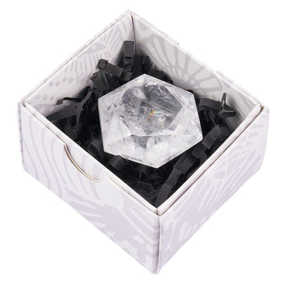 Polished Quartz Star Diamond - Crystal Nest