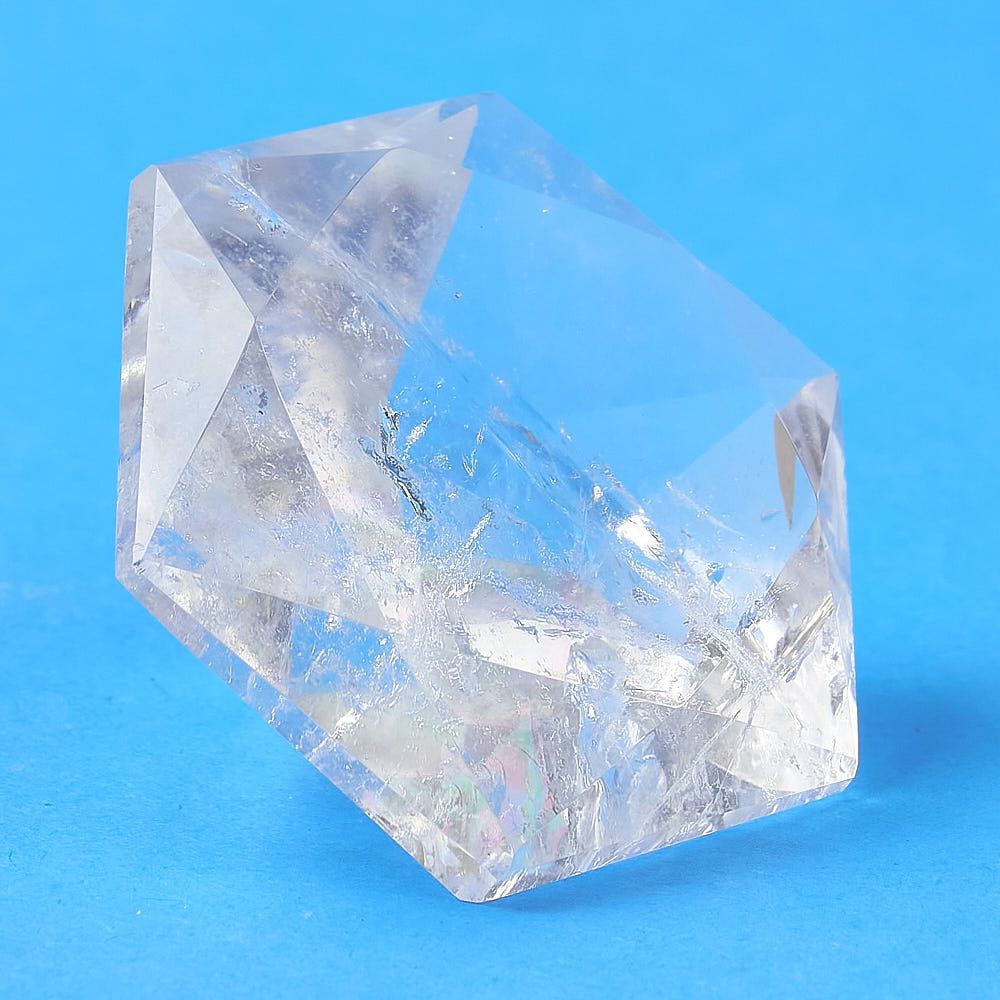 Polished Quartz Star Diamond - Crystal Nest