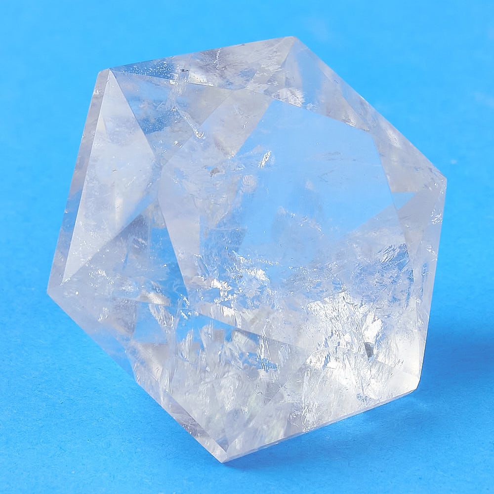 Polished Quartz Star Diamond - Crystal Nest