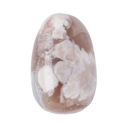 Flower Agate Tumblestone - Medium - Crystal Nest