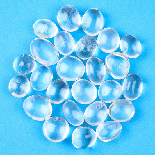 Clear Quartz (Rock Crystal) Tumblestone | Medium