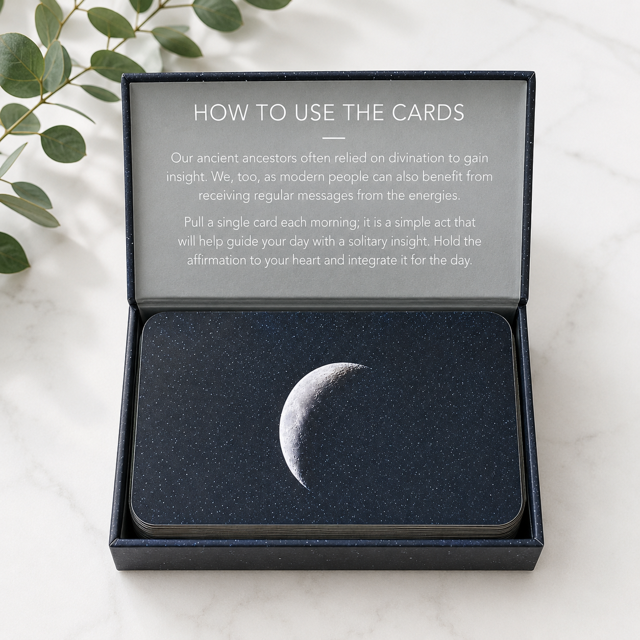 Moon Magick Deep Moon Messages | Lunar Affirmation Cards