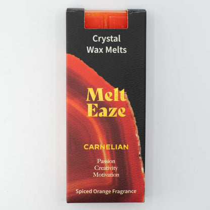 Spiced Orange & Carnelian Crystal Wax Melts