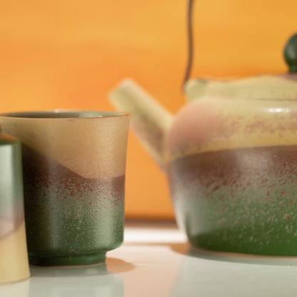 Japanese Kyusu Tea Gift Set | Loose Leaf Teapot & Cup Set