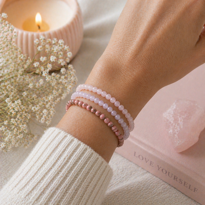Embrace Love | Crystal Energy Bracelet Set - Crystal Nest