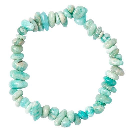 Amazonite Crystal Chip Bracelet