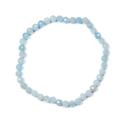 Flow With Ease | Aquamarine Energy Bracelet (4mm) - Crystal Nest